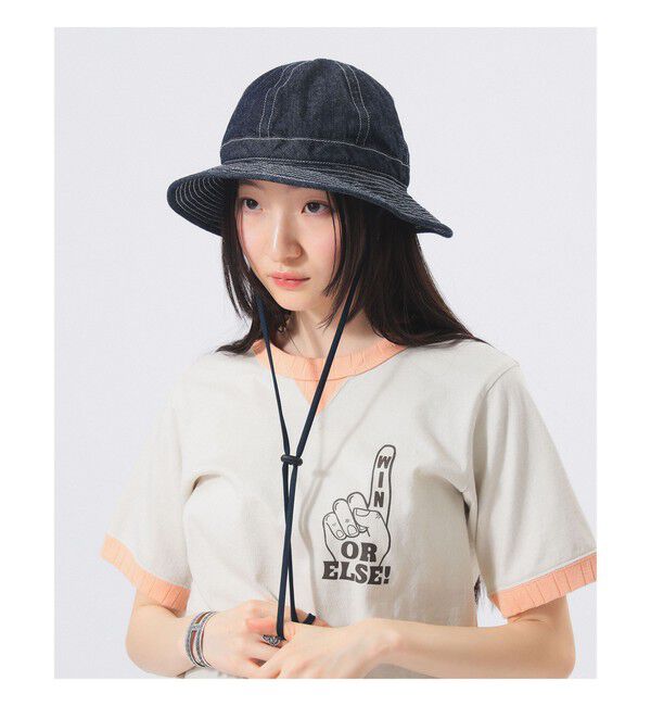 BEAMSBOY「Cableami / デニム メトロ ハット」|その他|