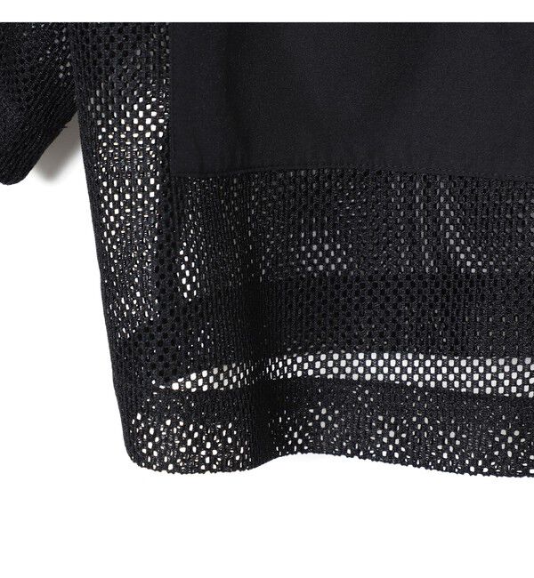 Ray BEAMS 「メッシュ クロップド シャツ」|シャツ・ブラウス|