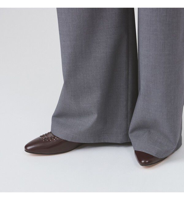 Ray BEAMS 「ハーフ レイヤード パンツ」|チノ|