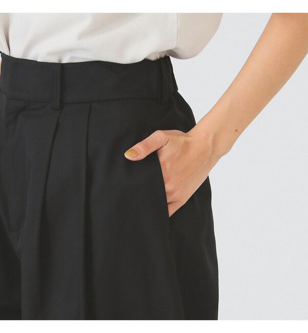 Ray BEAMS 「ジップ ヘムバルーン パンツ」|チノ|