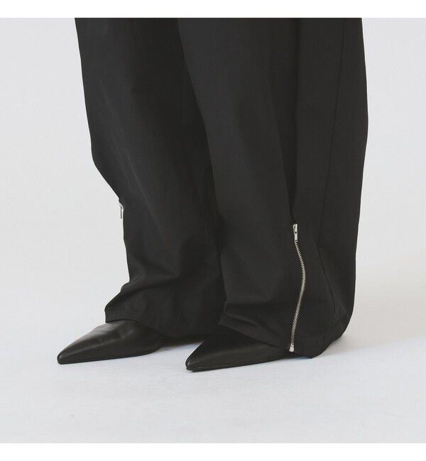 Ray BEAMS 「ジップ ヘムバルーン パンツ」|チノ|