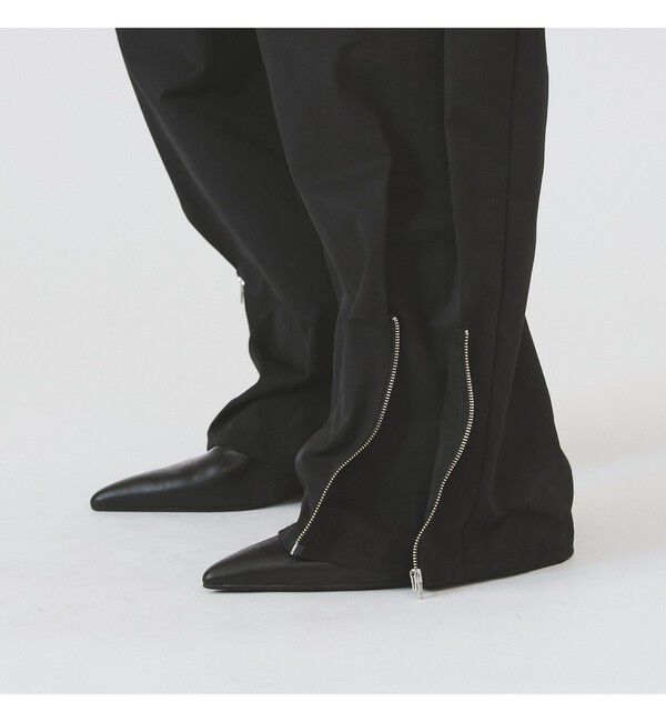 Ray BEAMS 「ジップ ヘムバルーン パンツ」|チノ|