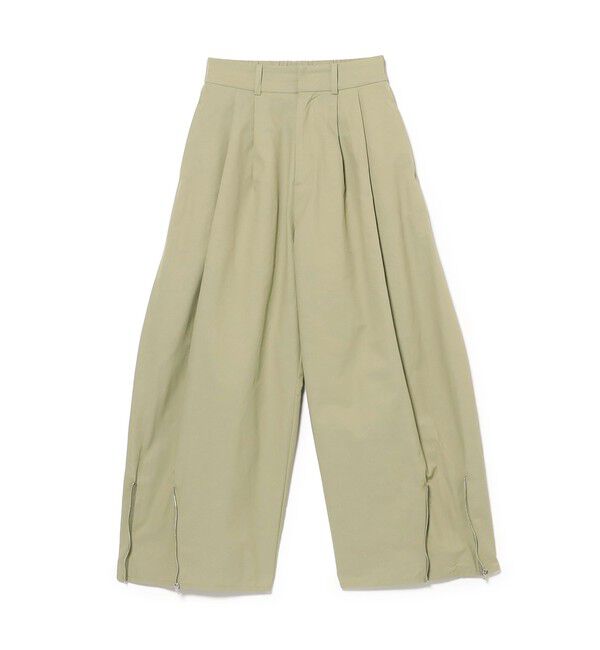 Ray BEAMS 「ジップ ヘムバルーン パンツ」|チノ|