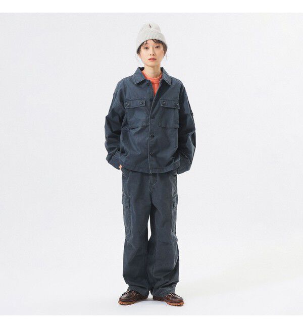 BEAMSBOY「リップストップ ミリタリー パンツ」|チノ|