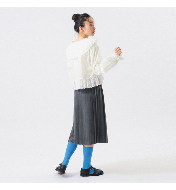 BEAMSBOY「カットワーク ブラウス」|シャツ・ブラウス|