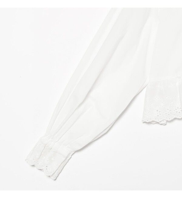 BEAMSBOY「カットワーク ブラウス」|シャツ・ブラウス|