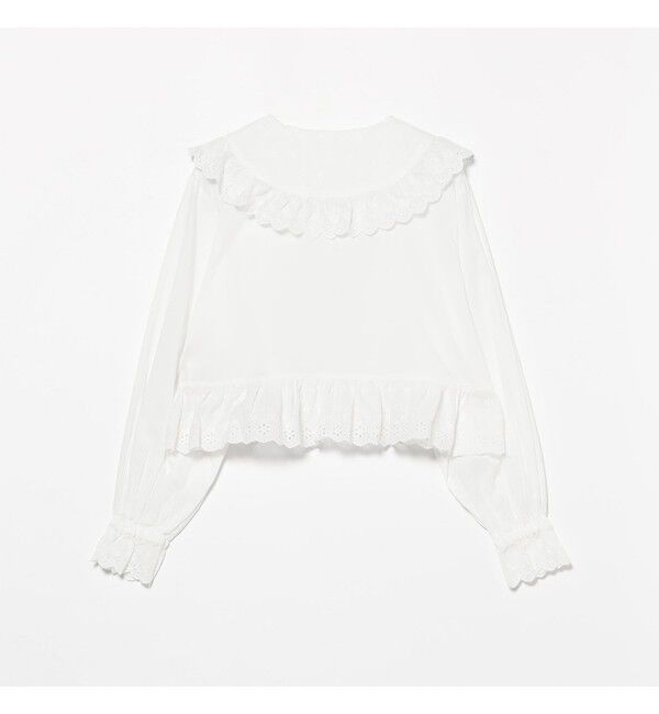 BEAMSBOY「カットワーク ブラウス」|シャツ・ブラウス|