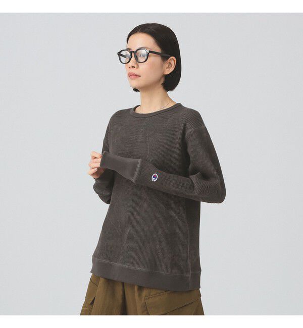 Ray BEAMS 「【別注】Champion / ツリー サーマル Tシャツ」|Tシャツ・カットソー|