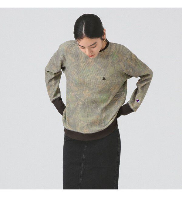 Ray BEAMS 「【別注】Champion / ツリー サーマル Tシャツ」|Tシャツ・カットソー|