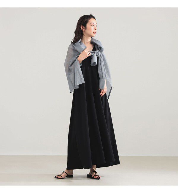 Demi-Luxe BEAMS 「AK+1 / 2WAY フレア ワンピース」|ワンピース|