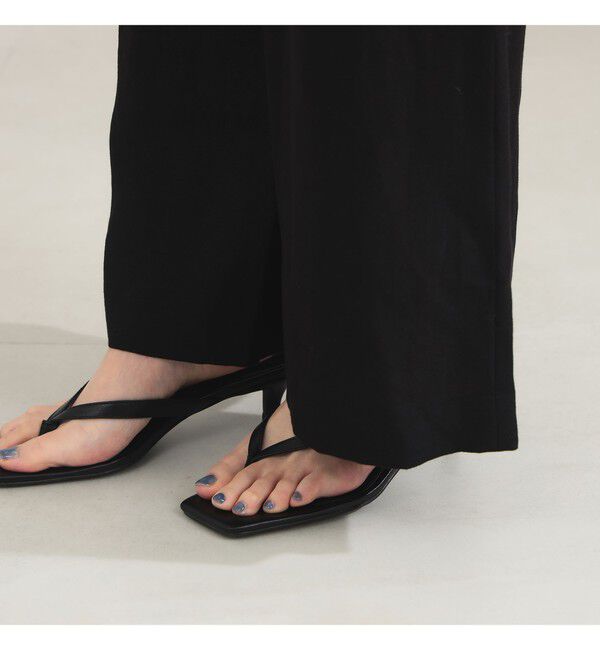 Demi-Luxe BEAMS 「AK+1 / リネン ダブルタック パンツ」|チノ|