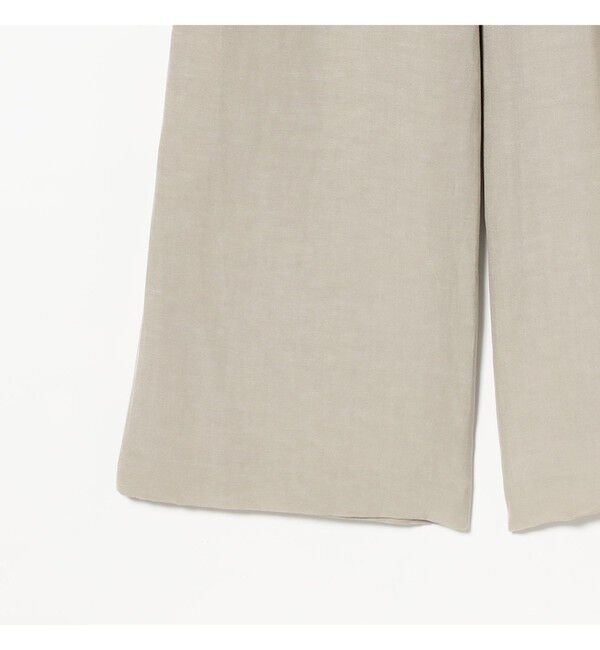 Demi-Luxe BEAMS 「AK+1 / リネン ダブルタック パンツ」|チノ|