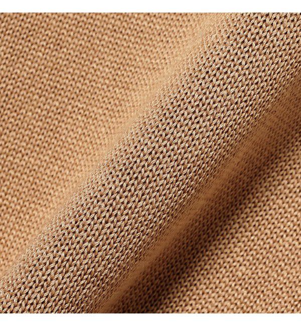 Demi-Luxe BEAMS 「コットンシルク Vネック プルオーバー」|ニット・セーター|