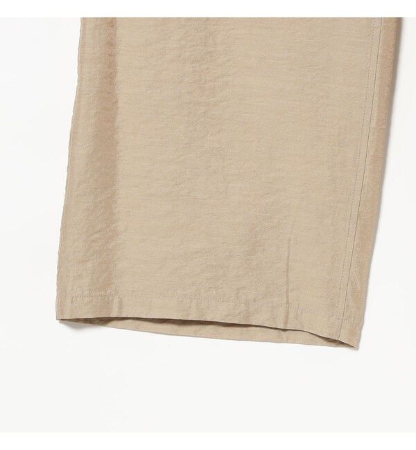 Demi-Luxe BEAMS 「レーヨンリネン ドロスト イージーパンツ」|チノ|