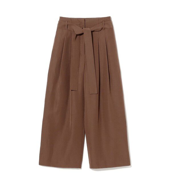 Demi-Luxe BEAMS 「ハイウエスト 2タック パンツ」|チノ|