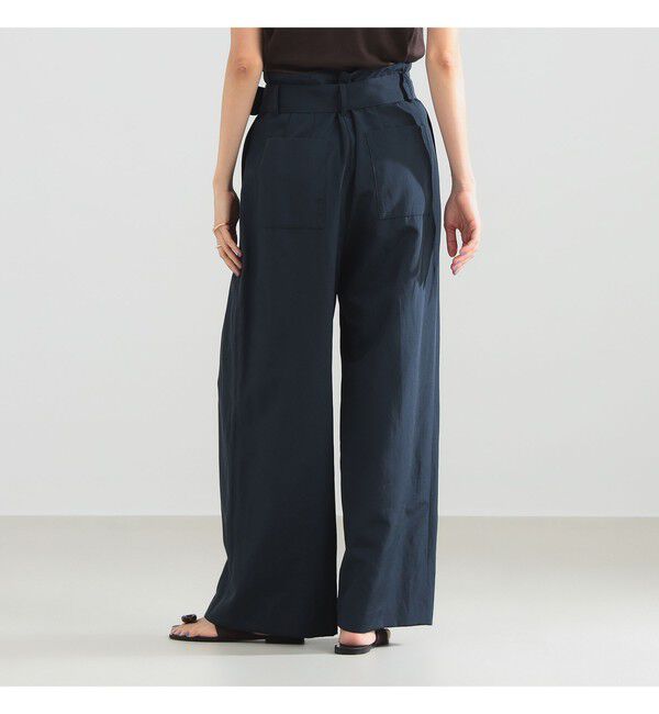 Demi-Luxe BEAMS 「ハイウエスト 2タック パンツ」|チノ|