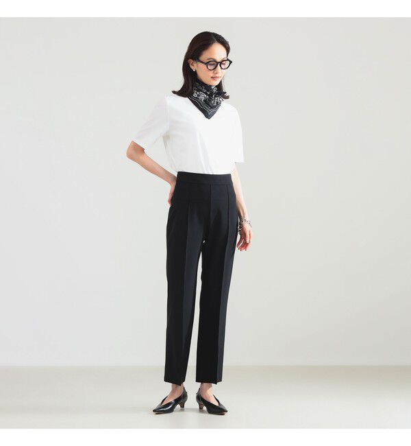 Demi-Luxe BEAMS 「スムース ハーフスリーブ Tシャツ」|Tシャツ・カットソー|