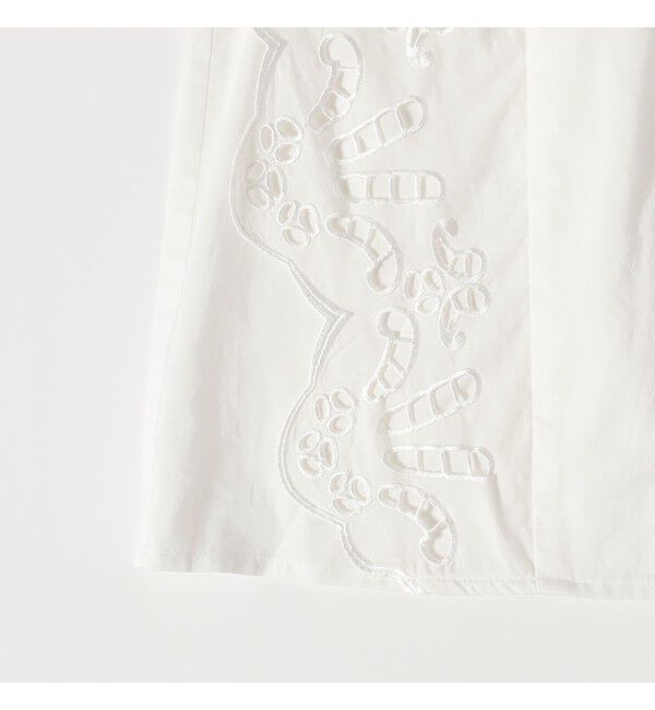 Demi-Luxe BEAMS 「カットワーク ブラウス」|シャツ・ブラウス|