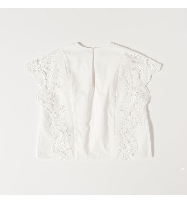 Demi-Luxe BEAMS 「カットワーク ブラウス」|シャツ・ブラウス|