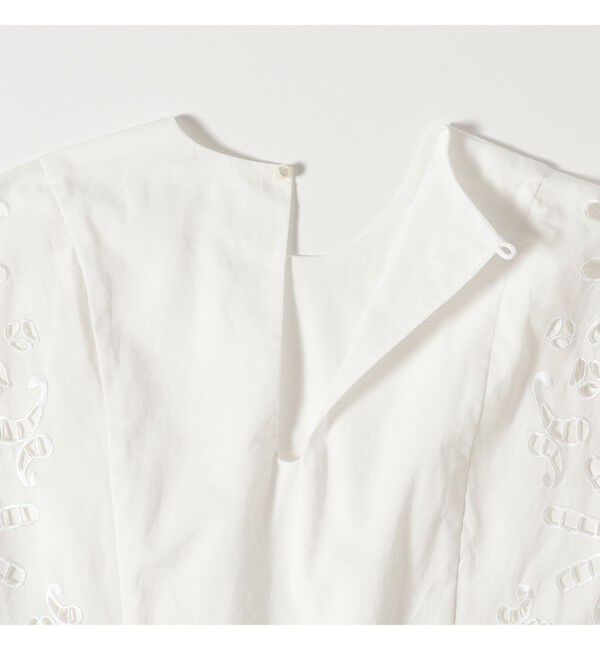 Demi-Luxe BEAMS 「カットワーク ブラウス」|シャツ・ブラウス|