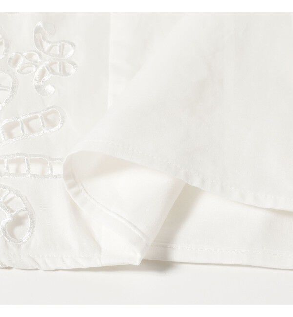 Demi-Luxe BEAMS 「カットワーク ブラウス」|シャツ・ブラウス|