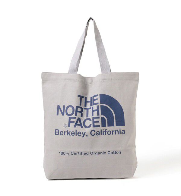 BEAMS「THE NORTH FACE / オーガニックコットン トート」|トートバッグ|ﾒﾙﾄﾞｸﾞﾚｰxﾄﾜｲﾗｲﾄﾌﾞﾙｰ
