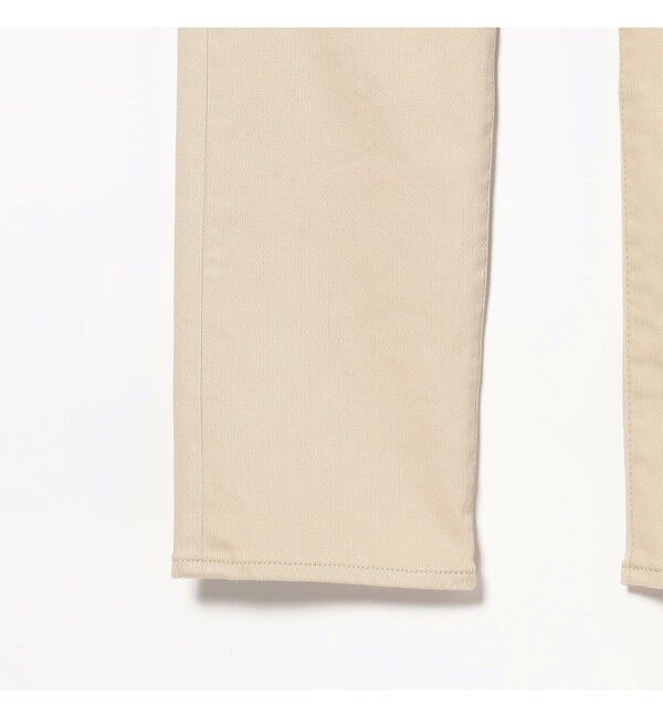 BEAMS PLUS「5 ポケット テーパード ピケ パンツ」|チノ|