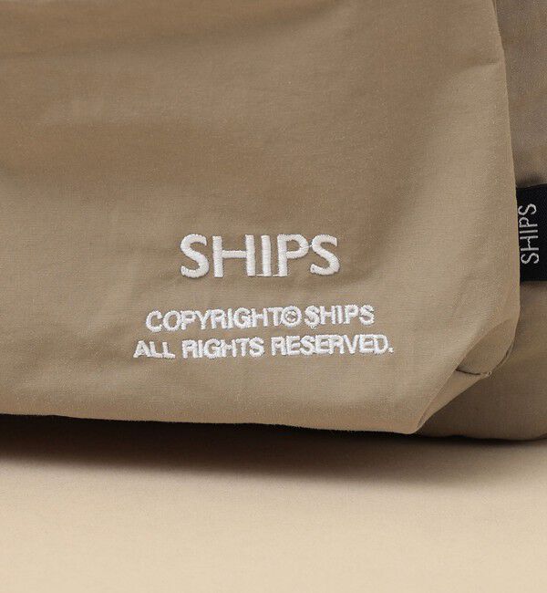 SHIPS「【WEB限定】SHIPS: COPYRIGHT ロゴ 60/40クロス バックパック」|リュック|