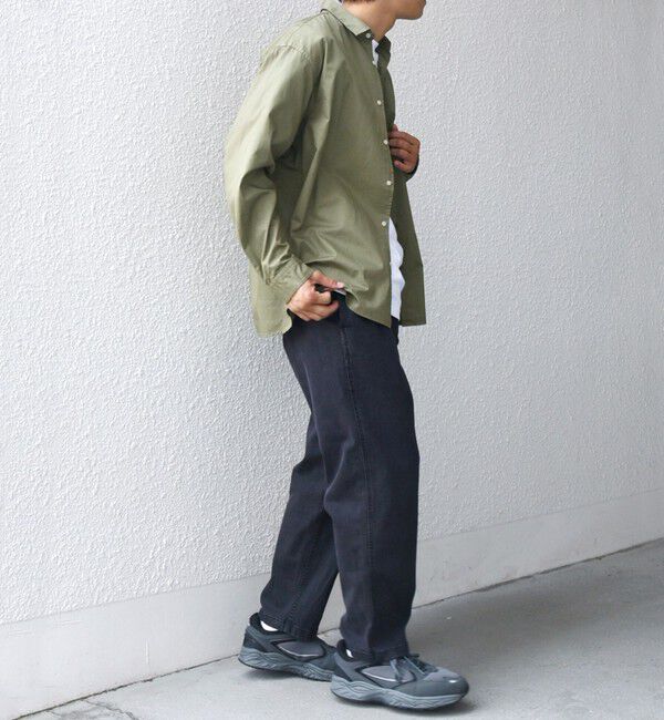 SHIPS any「【SHIPS any別注】Gramicci: オーガニックコットン ルーズテーパード ストレッチ デニム パンツ◇」|デニム|
