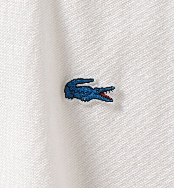 SHIPS any「【SHIPS any別注】LACOSTE: ワンポイント ロゴ ピケ クルーネック Tシャツ 24SS◇」|Tシャツ・カットソー|
