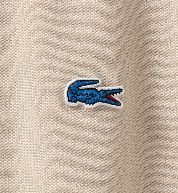 SHIPS any「【SHIPS any別注】LACOSTE: ワンポイント ロゴ ピケ クルーネック Tシャツ 24SS◇」|Tシャツ・カットソー|