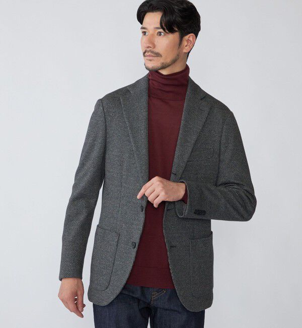 SHIPS「SHIPS: HANDFRAME 16ゲージ タートルネック ニット」|ニット・セーター|