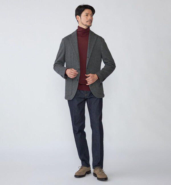 SHIPS「SHIPS: HANDFRAME 16ゲージ タートルネック ニット」|ニット・セーター|