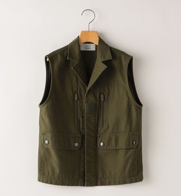 SHIPS KIDS「【SHIPS KIDS別注】GOLDENMILLS:100～140cm / ミリタリー ベスト」|ダウンベスト・ベスト|