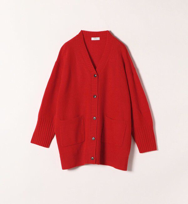 SHIPS any「SHIPS any: AQUA カシミヤ ミックス Vネック ニット カーディガン」|カーディガン|