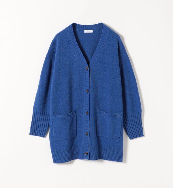 SHIPS any「SHIPS any: AQUA カシミヤ ミックス Vネック ニット カーディガン」|カーディガン|