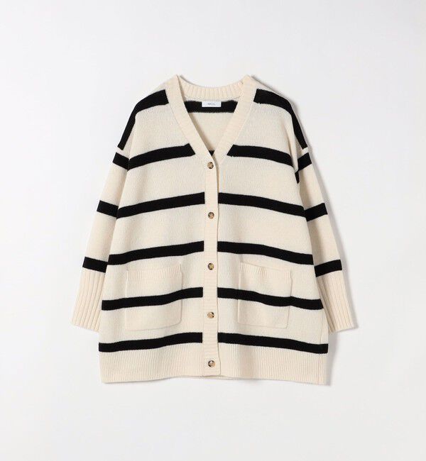 SHIPS any「SHIPS any: AQUA カシミヤ ミックス Vネック ニット カーディガン」|カーディガン|