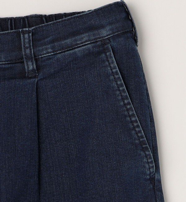 SHIPS any「SHIPS any: ベターコットン 1タック ストレッチ イージー バギー デニム パンツ◇」|デニム|