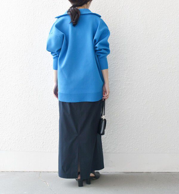 SHIPS any「SHIPS any:〈手洗い可能〉ハーフ ジップ ハイネック プルオーバー」|ニット・セーター|