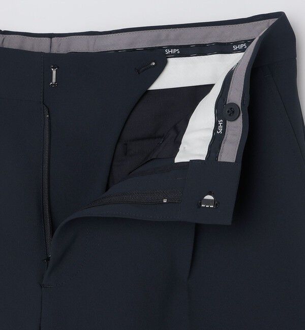 SHIPS「SHIPS: スポーテックス ワンプリーツ パンツ」|チノ|