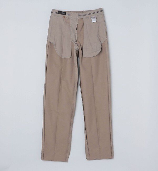 SHIPS「ATELIER ZINS: BAC J コットン スラックス」|スラックス|