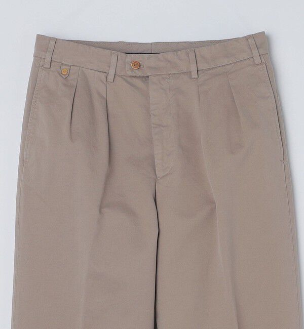 SHIPS「ATELIER ZINS: BAC J コットン スラックス」|スラックス|