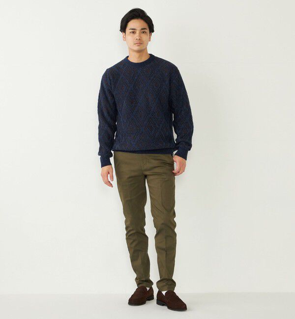 SHIPS Colors 「SHIPS Colors:〈洗濯機可能〉ハイストレッチ イージー チノパンツ◇」|チノ|