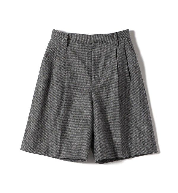 SHIPS for women「千鳥 フラノ センター プレスショート パンツ」|その他|