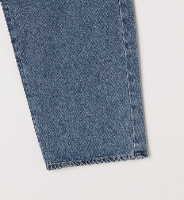 SHIPS any「NEEDBY: DANIEL ワイド テーパード デニム パンツ」|デニム|