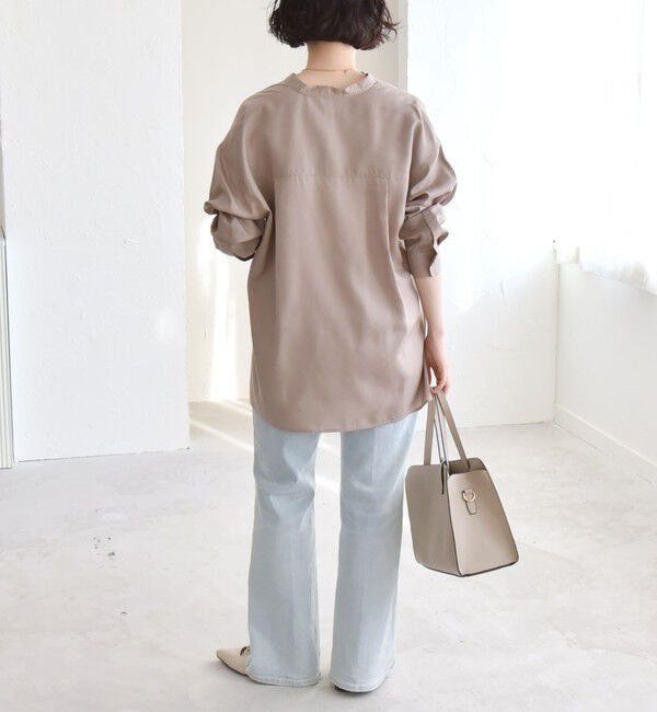 quaranciel「quaranciel:〈手洗い可能〉ドレッシー ワーク ポケット シャツ」|シャツ・ブラウス|