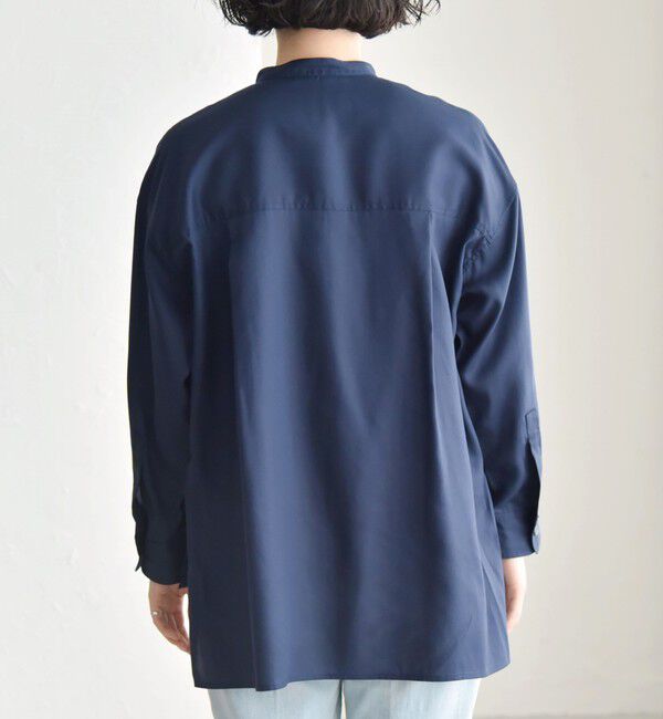 quaranciel「quaranciel:〈手洗い可能〉ドレッシー ワーク ポケット シャツ」|シャツ・ブラウス|