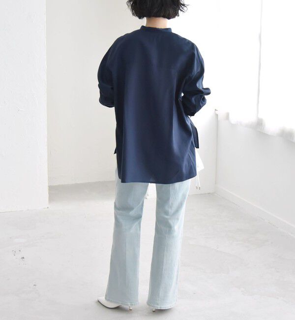 quaranciel「quaranciel:〈手洗い可能〉ドレッシー ワーク ポケット シャツ」|シャツ・ブラウス|