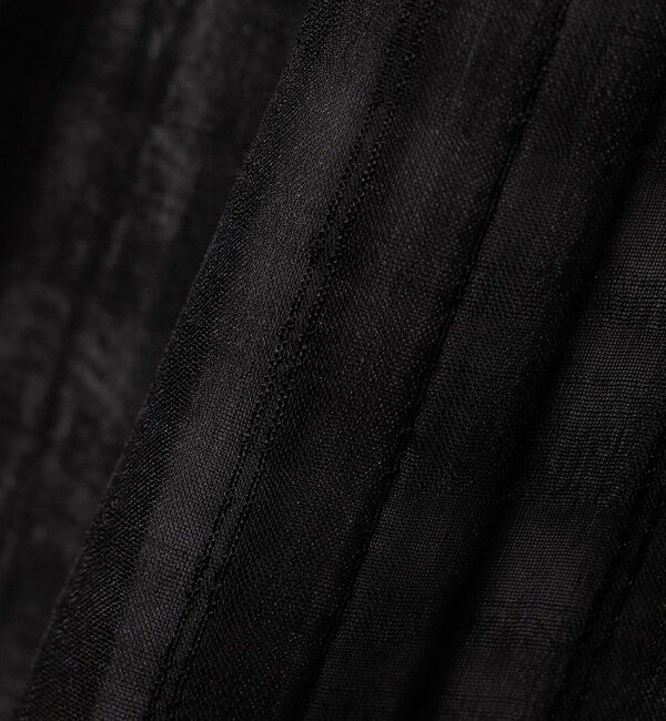 quaranciel「quaranciel:〈手洗い可能〉シアー チェック ノースリーブ シャツ」|シャツ・ブラウス|