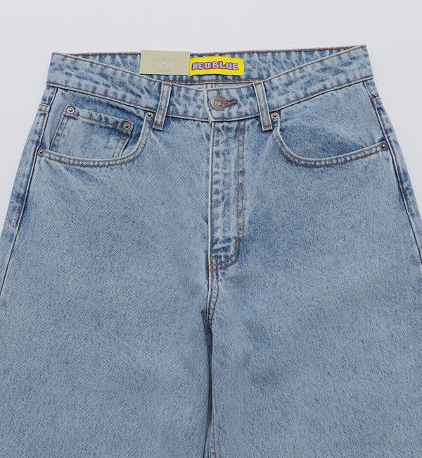 SHIPS「NEO BLUE: SUPER BAGGY JEANS」|チノ|